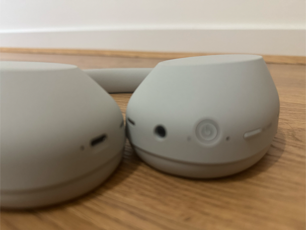 The power button is now circular and recessed, so it's easier to distinguish (Alex Lee/The Independent )